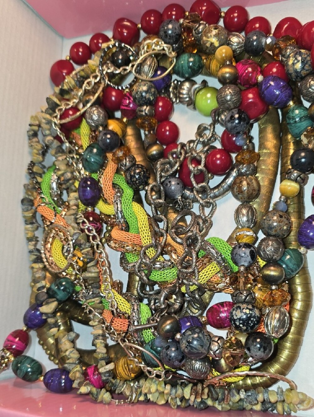 4.81lbs Jewelry Lot Jar Dig Mystery